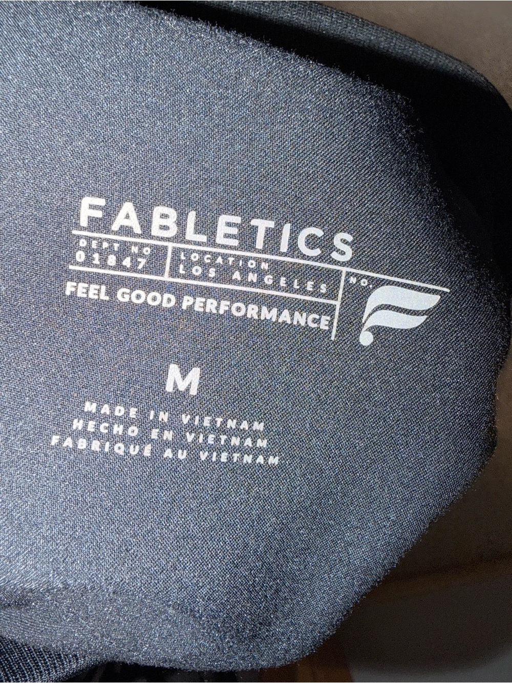Women’s Fabletics Black Jogger Pants Scrubs - Medium - super nice - Picture 4 of 4
